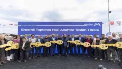 Anahtarları Başkan Seçer teslim etti