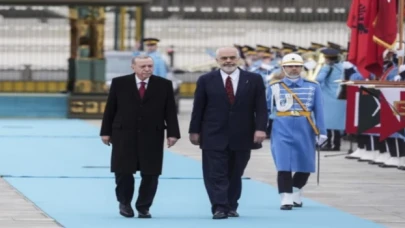 Arnavutluk Başbakanı Rama Ankara’da