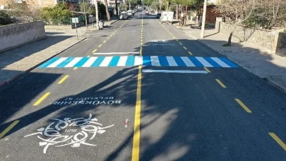 Aydın Büyükşehir Belediyesi Nazilli 5 Eylül Caddesi’nde çalışmalarını tamamladı