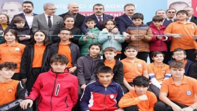 Bakan Tekin, Nişancı Ortaokulu’nun açılışını yaptı