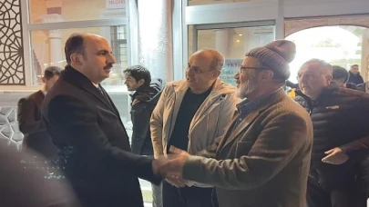 Başkan Altay Berat Kandili’nde Konyalılarla Buluştu