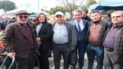 Başkan Çerçioğlu’na Umurlu’da Sevgi Seli