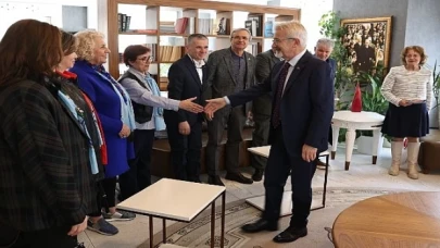 Başkan Erdem’e teşekkür ziyareti