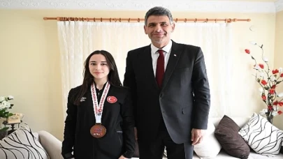 Başkan Kocaman, ”İşte benim kızım”