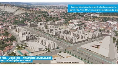 Başkan Vergili’den Bayır Mh. ?? Yeni Mh. ?? Atatürk Mh. Kentsel Dönüşüm Projesi