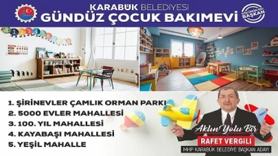 Başkan Vergili’den Gündüz Çocuk Bakımevleri Projesi