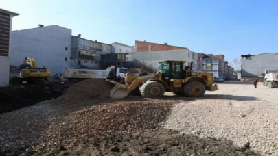 Bursa İnegöl’de atıl alanlar otoparka dönüşüyor