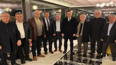 Çetinkaya, AK Partili başkanlarla buluştu