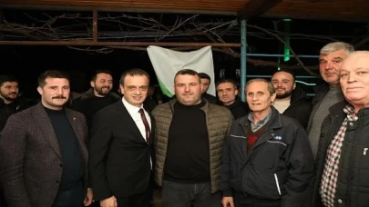 Çetinkaya sevgisi Karapınar’da geceyi aydınlattı