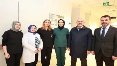 Cumhur İttifakı Adayı Büyükgöz’den Hastalara Moral Ziyaretleri