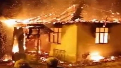 Düzce Yığılca’da müstakil ev küle döndü!