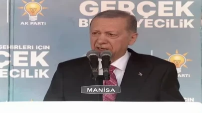 Erdoğan Manisa mitinginde konuştu
