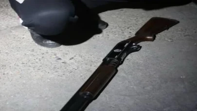Gecenin sessizliğini silah sesleri bozdu