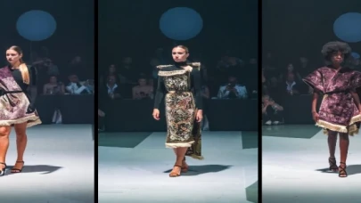 Halılardan oluşan ilk moda koleksiyonu