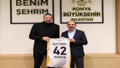 Hidayet Türkoğlu’ndan Konya’ya ziyaret