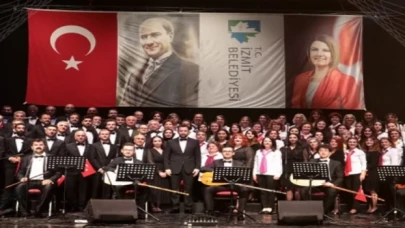 İzmit Belediyesi Koroları’ndan Türk Halk Müziği ziyafeti