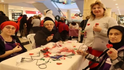 İzmitli kadınların el emekleri görücüye çıktı