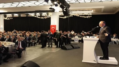 Kayseri protokolü iş insanlarıyla buluştu