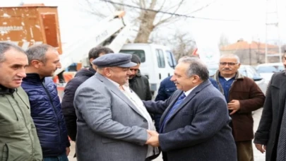 Kayseri Talas’tan kırsala sosyal tesisler