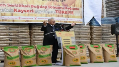 Kayseri tarımda Başkan Büyükkılıç’ın desteği ile yükseliyor