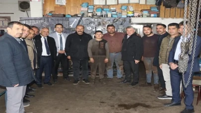 Kayseri Yahyalı’dan sanayi esnafına destek