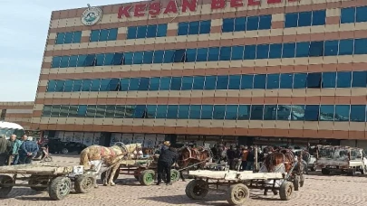 Keşan’da ’triportör’ tepkisi!