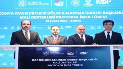 Konya için 22 tarımsal projenin imzaları atıldı
