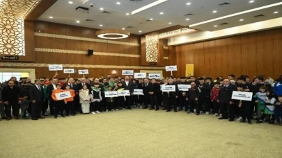 Konya’da amatör spor kulüplerine malzeme desteği