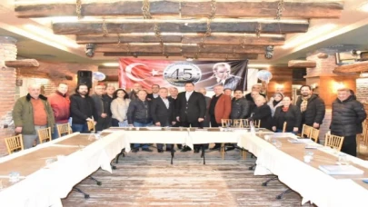 Manisa Dostlar Meclisinin konuğu Erdinç Karaköse