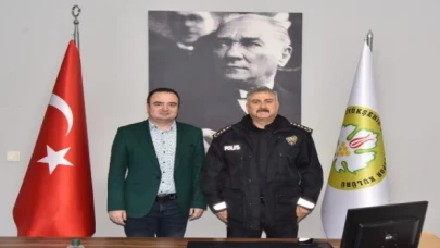 Manisa İl Emniyet Müdürü Aktaş’tan Manisa BBSK’ya ziyaret