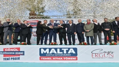 Manisa’da Malta Parkı Katlı Otoparkı’na temel