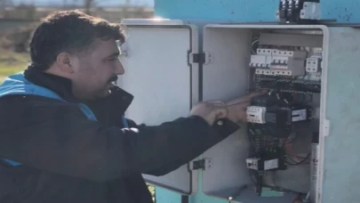 Manisa’da sondaj kuyularının elektrik panoları yenileniyor