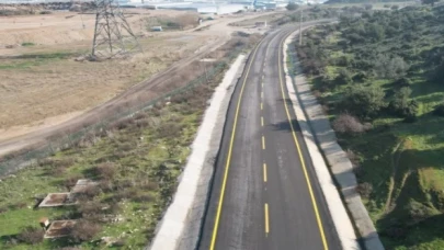 Manisa’da yenilenen yol daha güvenli hale geldi