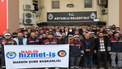 Mardin Artuklu Belediyesi’nden personele yüzde 60 zam