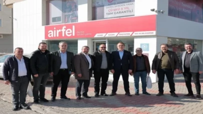 Mehmet Savran esnafla buluştu