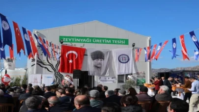 Muğla’da Bafa Zeytinyağı Üretim Tesisi açıldı