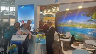 Münih’te Kemer standına büyük ilgi