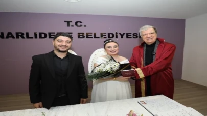 Narlıdere’de çiftlere 14 Şubat sürprizi