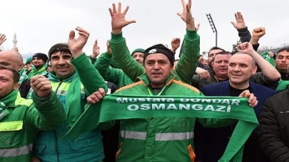 Osmangazi Belediyesi’nde emekçinin yüzü gülüyor