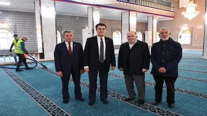 Osmangazi’deki camilerde Ramazan hazırlığı