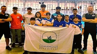 Osmangazili yüzücülerden büyük başarı