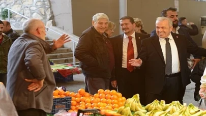 Şadi Özdemir Cumhuriyet Mahallesi’nde vatandaşı dinledi