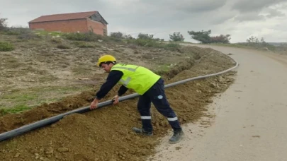 Sakarya Geyve’de bin 500 metrelik yeni içme suyu hattı