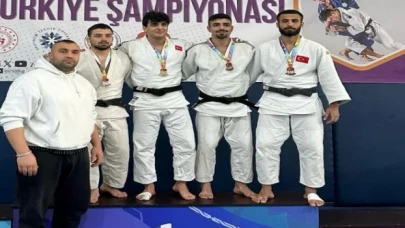 Sakaryalı judocu Sedat Durmuş Erzurum’da podyuma çıktı