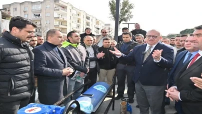 Saruhanlı merkezine daha verimli ve kesintisiz içme suyu