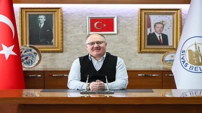 Sivas Belediye Başkanı Hilmi Bilgin, Berat Kandili dolayısıyla bir mesaj yayınladı