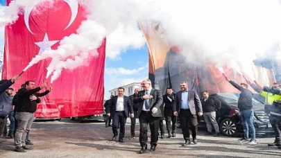 Sivas Belediyesi tarafından inşa edilen yeni saha tesisleri ve idari binalar hizmete açıldı
