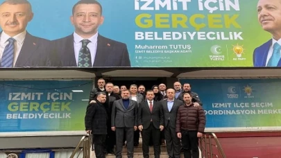 Tutuş’un Seçim Koordinasyon Merkezi Çarşıda