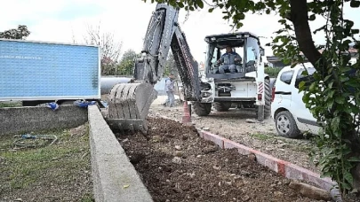 Yeni Mahalle’de kaldırım çalışmaları