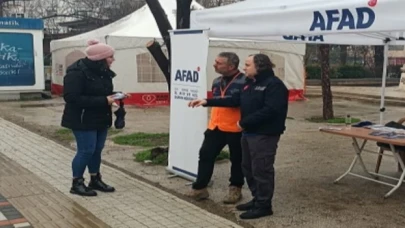 AFAD depreme karşı bilgilendirdi